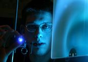 Computersimulation von Interferenzen an optischen Gittern