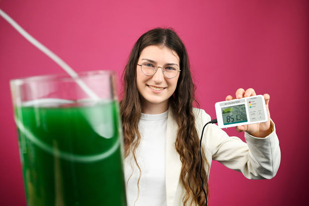 Grüne Lungen im Miniformat: Algen-Power gegen CO2