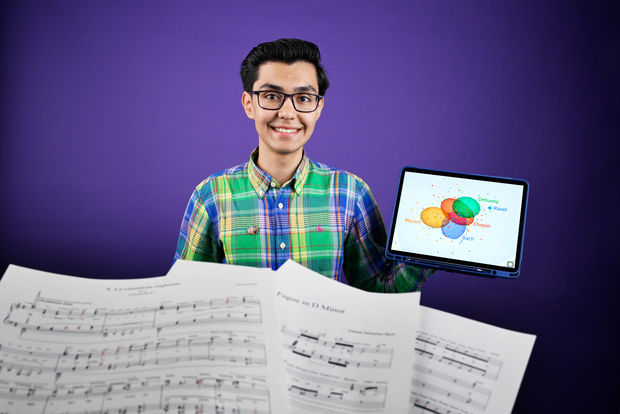 Empirische musikalische Kartographie: Landschaft harmonischer und melodischer Stile