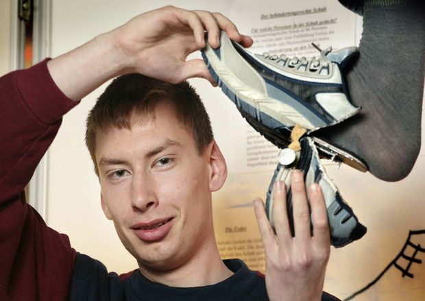 Der behindertengerechte Schuh