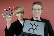 Programm zur 3-D-Darstellung von Molekülen durch Eingabe des IUPAC-Nomenklatur-Namens