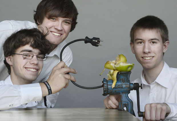 Strom aus der Biotonne – Miniaturisierung einer Biogasanlage