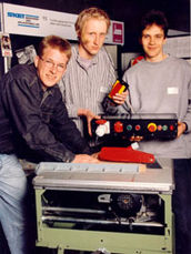 Funkferngesteuerte Not-Aus-Schaltung für elektrische Maschinen