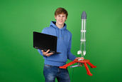 Simulation einer Wasserrakete